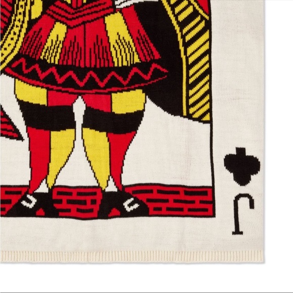 NEW Rowing Blazers x Target Jack of Clubs Print Throw Blanket - Picture 2 of 5